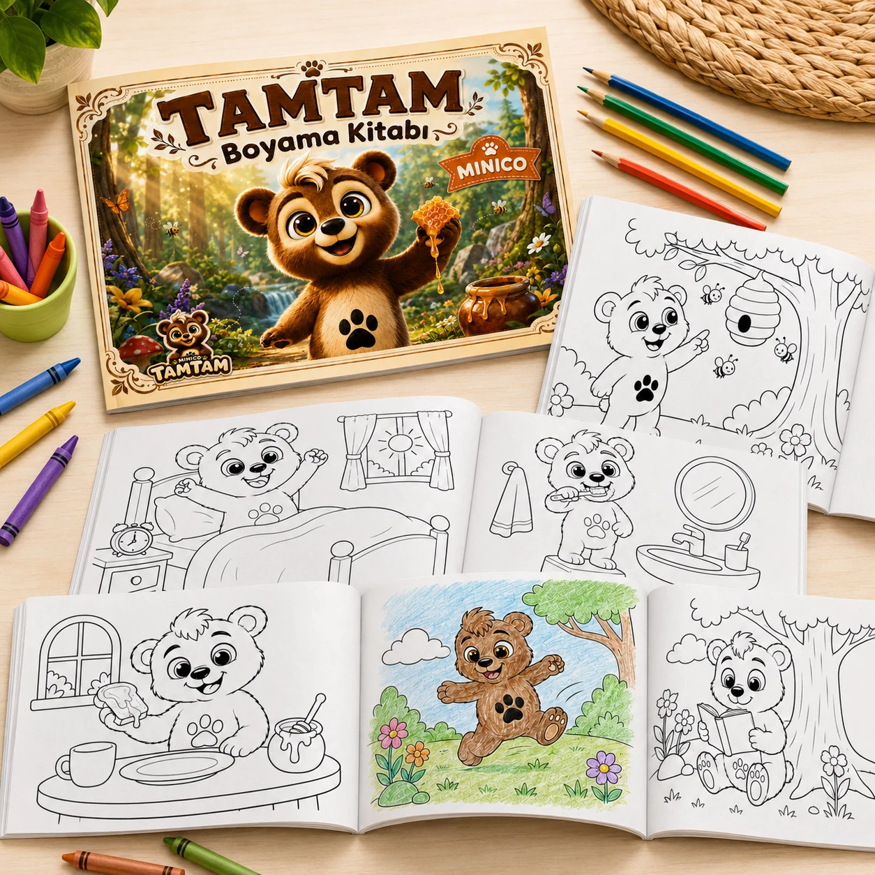Tamtam Boyama Kitabı ürün görseli 2