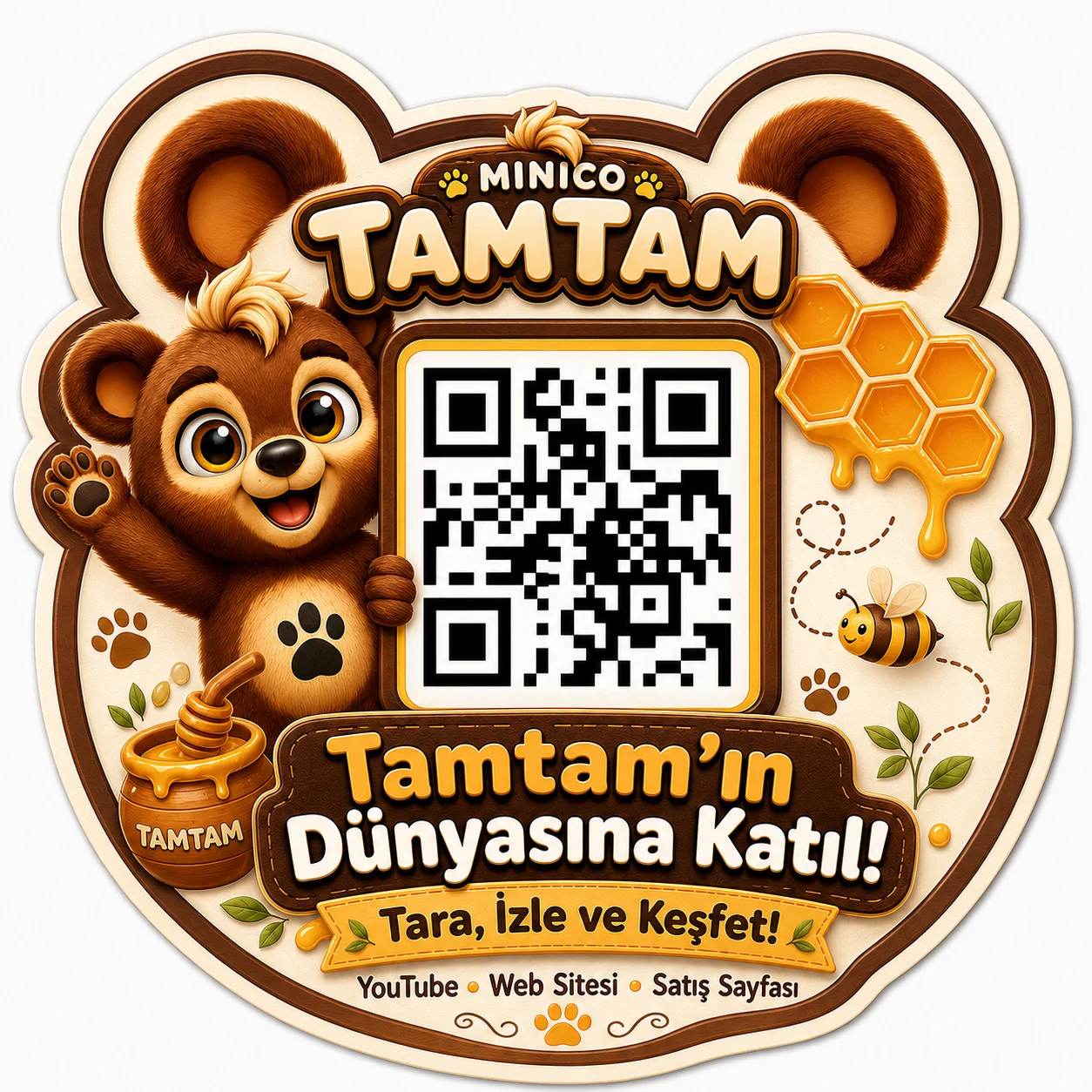 Tamtam Magnet ve Sticker